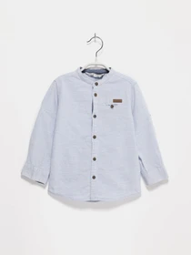 Рубашки H&M модель 0689317_с.синій Фото
