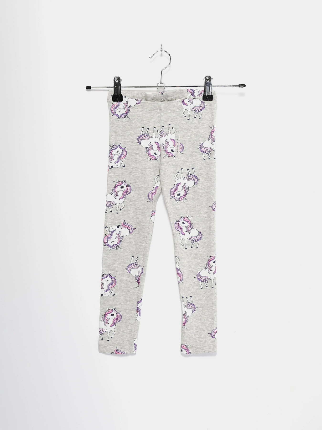 Брюки H&M модель 0690955_сірий комб. Фото