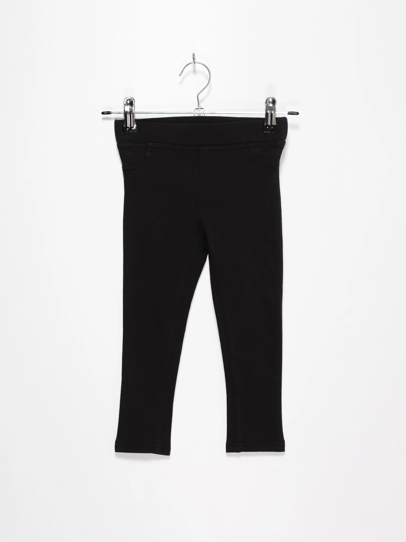 Брюки H&M модель 0690957_чорний Фото