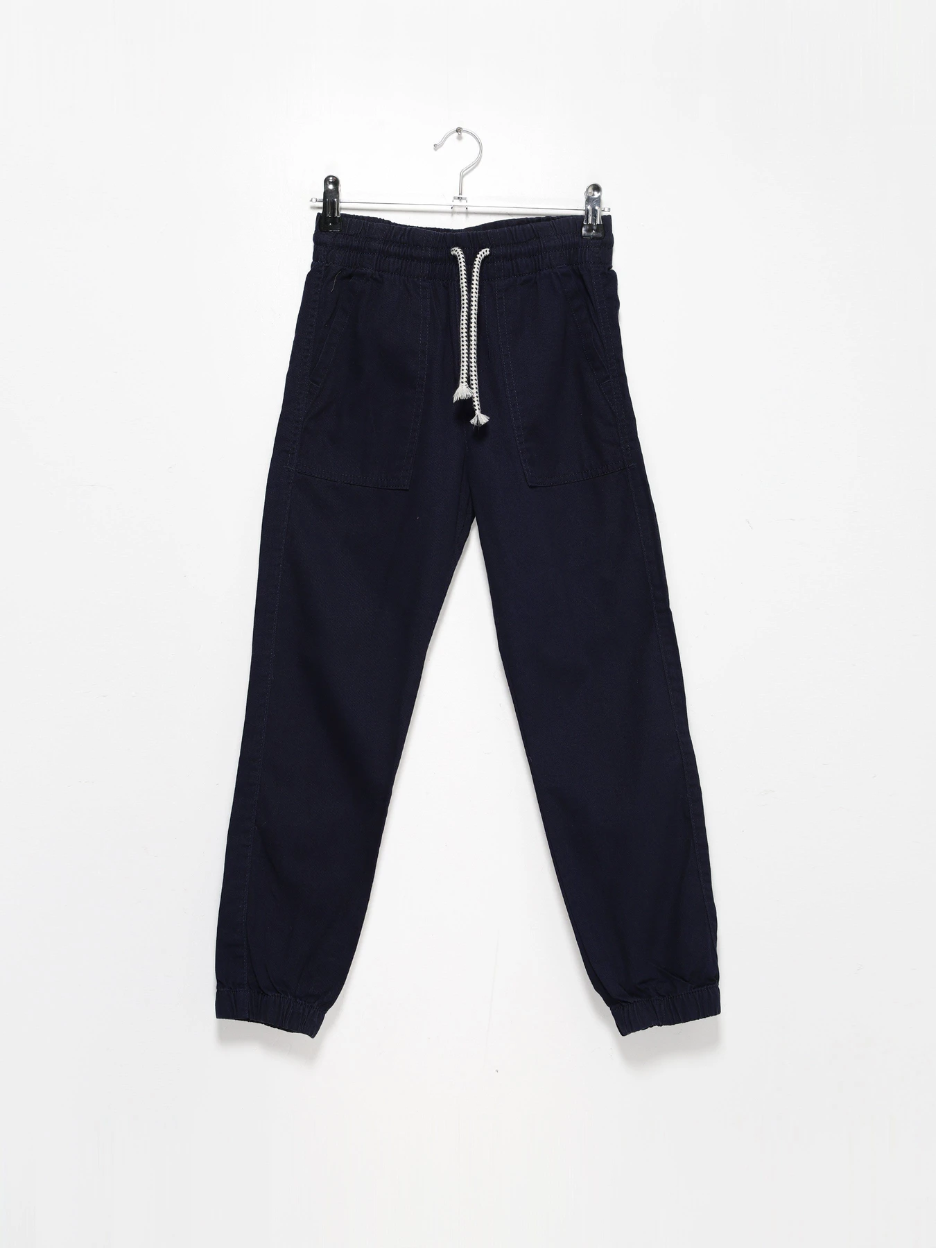 Брюки H&M модель 0869825_т.синій Брюки H&M модель 0869825_т.синій Фото