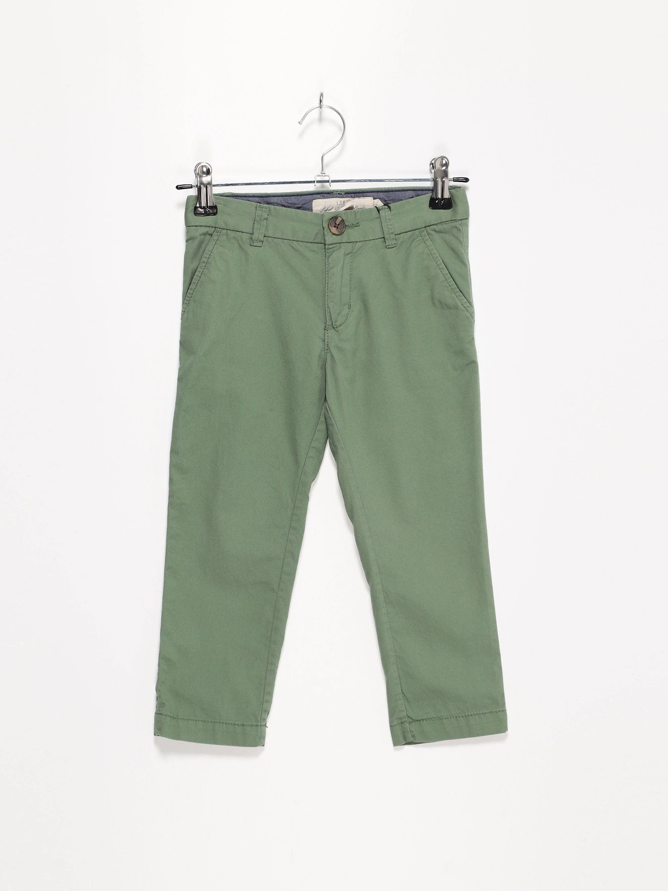 Брюки H&M модель 0692842_зелений Брюки H&M модель 0692842_зелений Фото