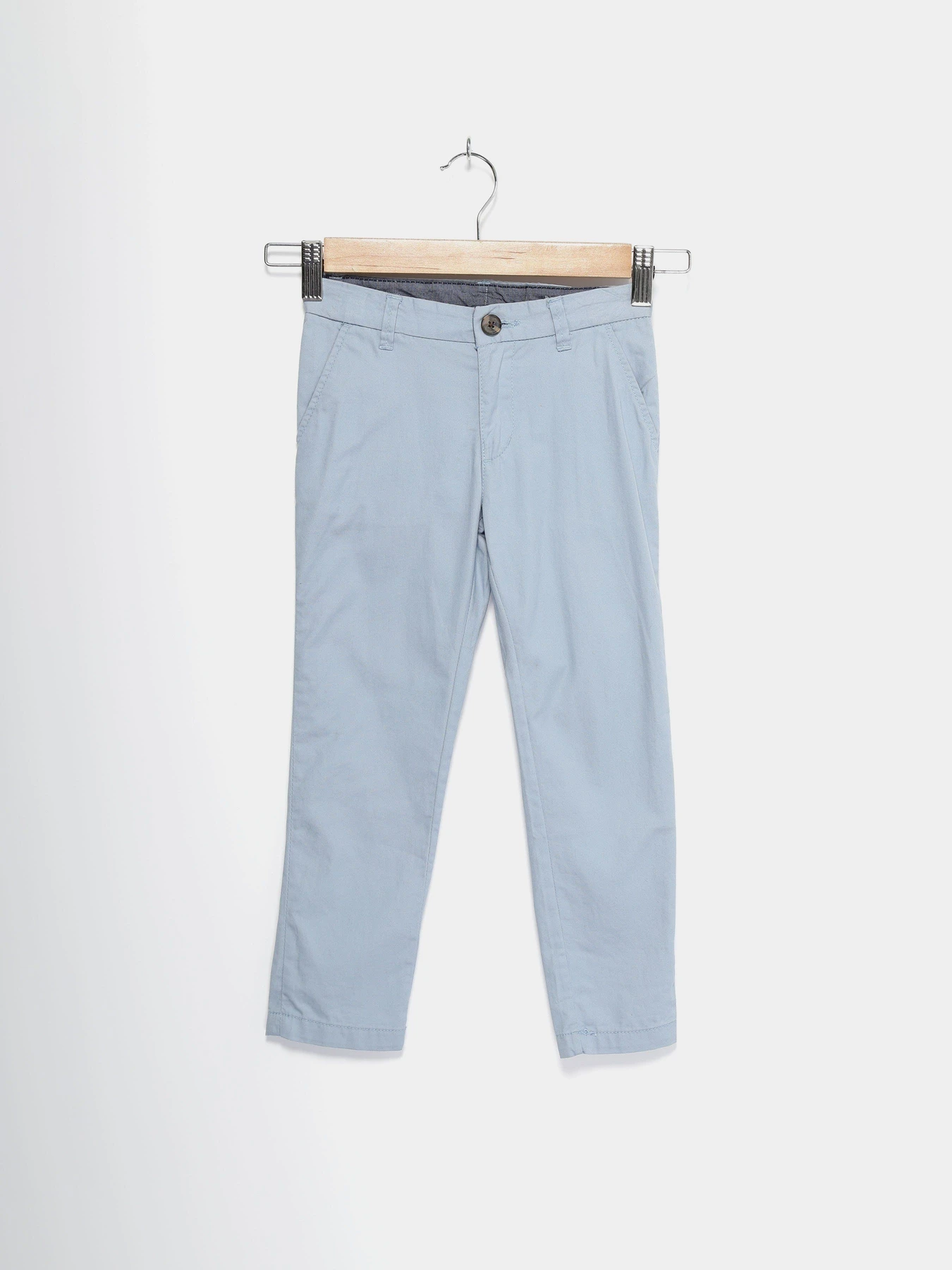 Брюки H&M модель 0692842_синій Фото