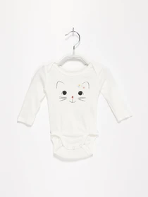 Одежда для младенцев H&M модель 0694297_білий комб. Фото