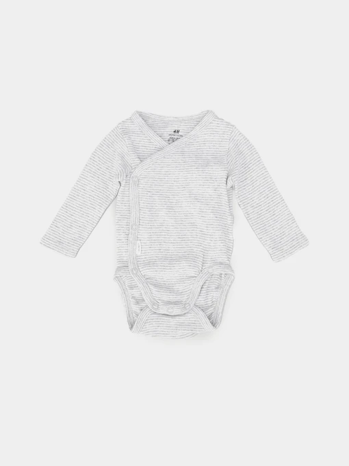 Одежда для младенцев H&M модель 0694298_сірий з білим Фото