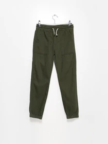 Брюки H&M модель 0869825_хакі Фото
