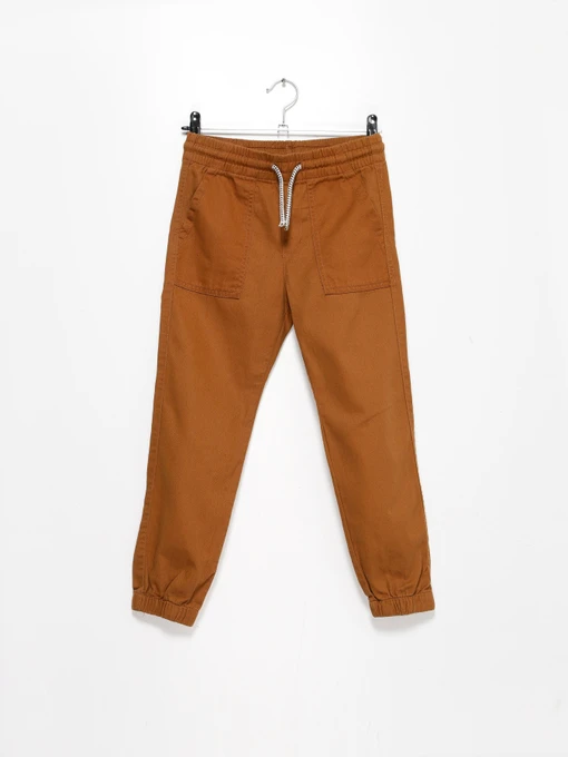 Брюки H&M модель 0869825_коричневий Фото