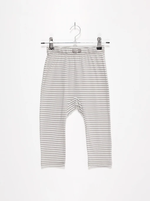 Брюки H&M модель 0706073_сірий з білим Фото
