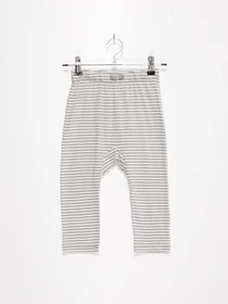 Брюки H&M модель 0706073_сірий з білим Фото