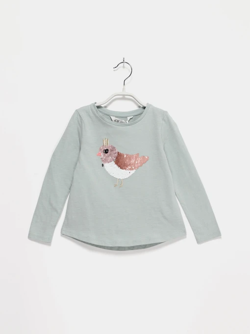 Худі та світшоти H&M модель 0739679_с.зелений комб. Фото