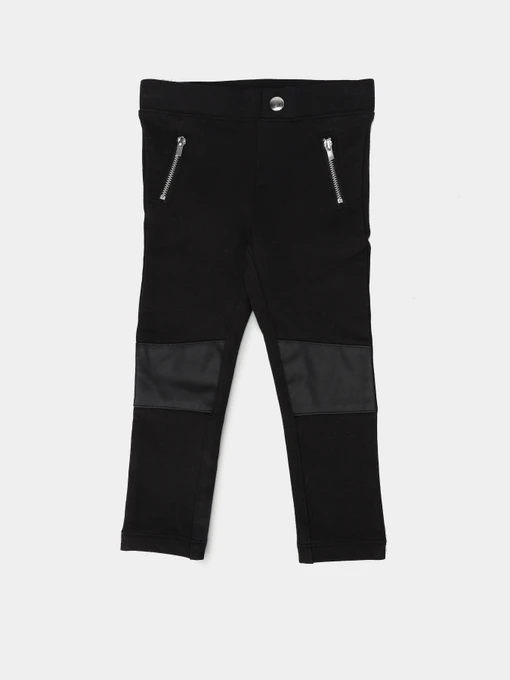 Брюки H&M модель 0739687_чорний Фото