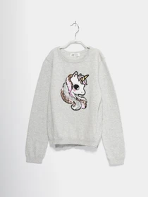 Свитры и кардиганы H&M модель 0739889_сірий комб. Фото