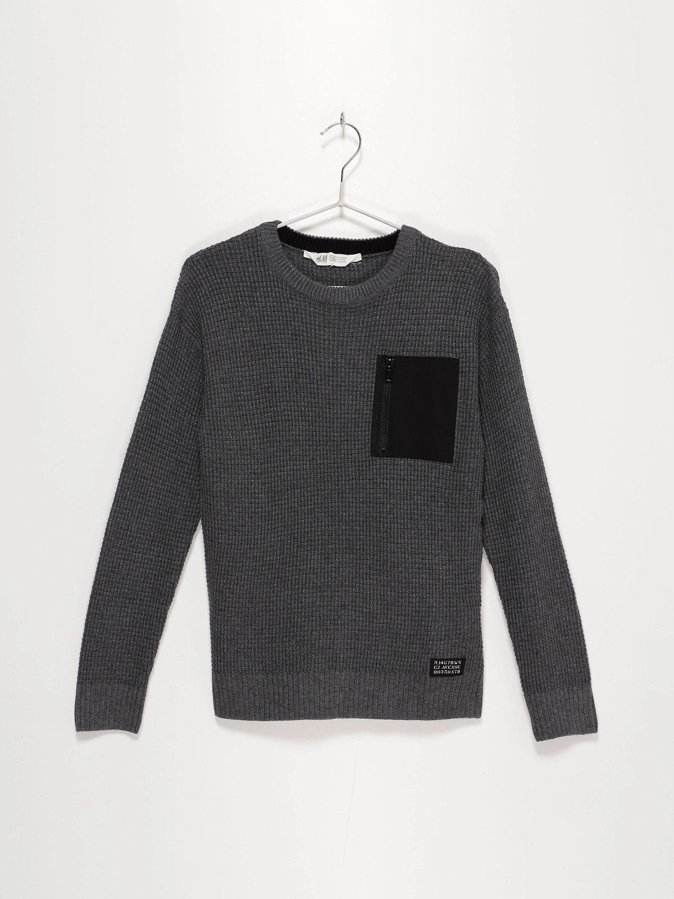 Свитры и кардиганы H&M модель 0743681_т.сірий Свитры и кардиганы H&M модель 0743681_т.сірий Фото