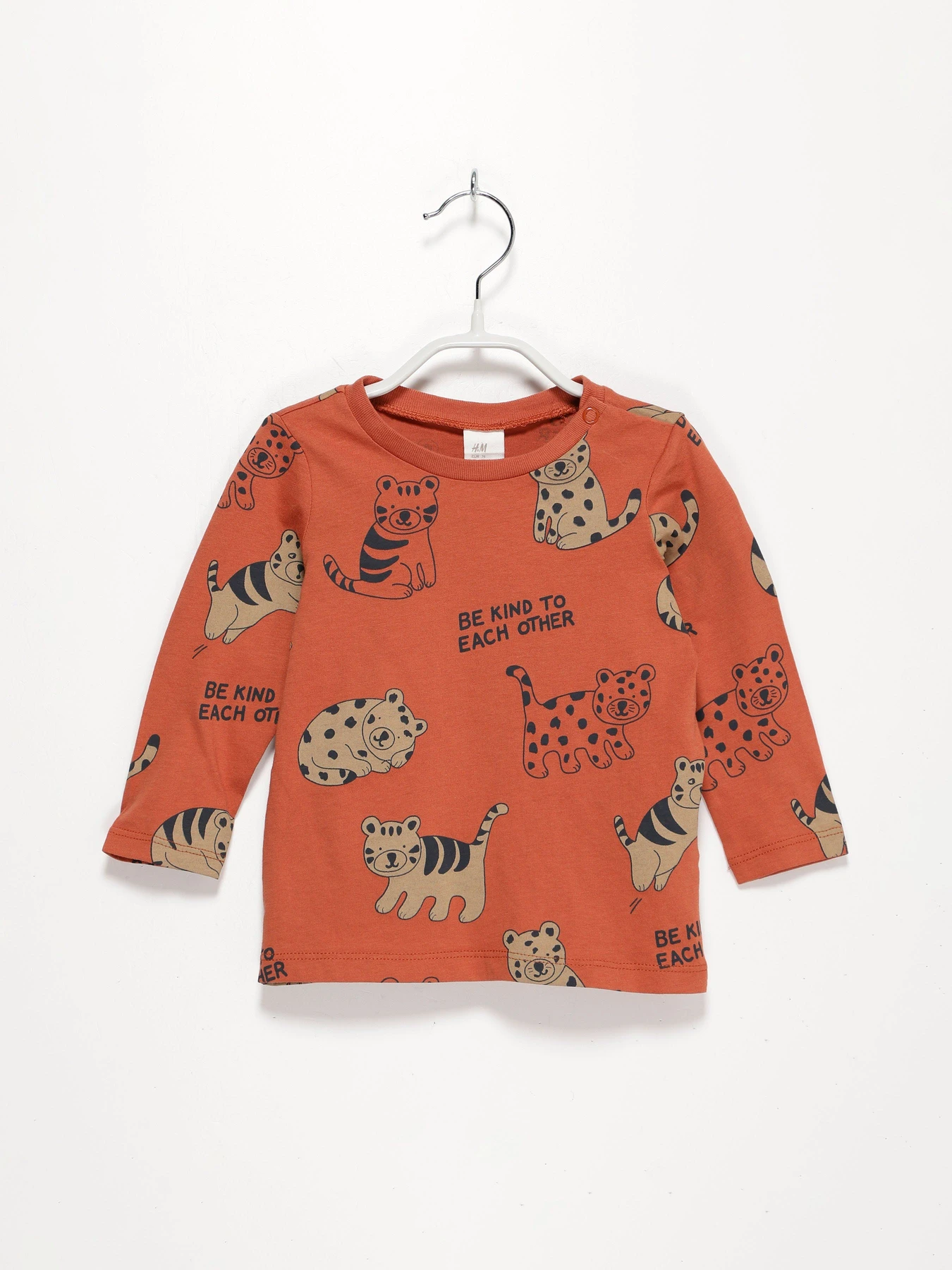 Худі та світшоти H&M модель 0743907_помаранчевий комб. Худі та світшоти H&M модель 0743907_помаранчевий комб. Фото