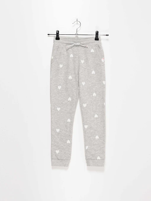 Брюки H&M модель 0508935_сірий з білим Фото