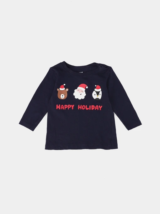 Худі та світшоти H&M модель 0743907_т.синій комб. Фото