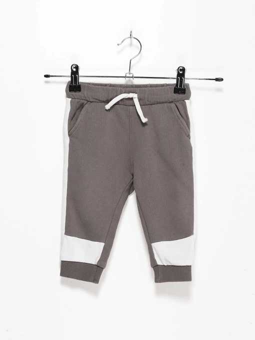 Брюки H&M модель 0743910_сірий з білим Фото