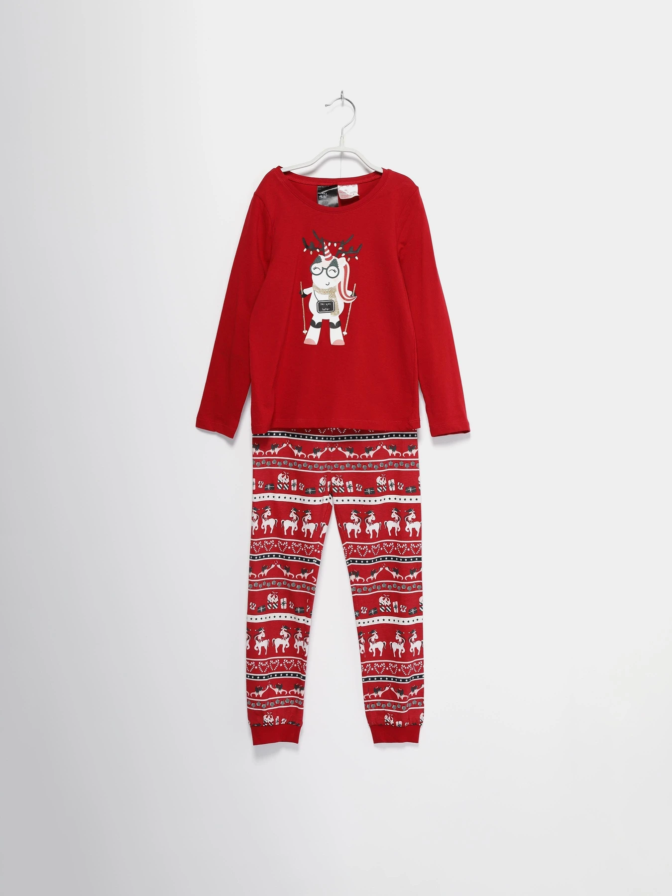Одежда для дома и сна H&M модель 0744355_червоний комб. Одежда для дома и сна H&M модель 0744355_червоний комб. Фото
