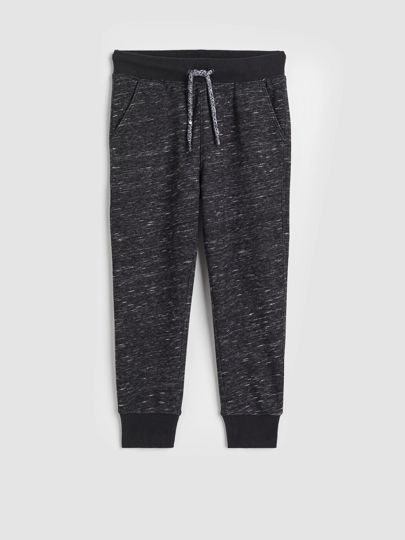 Брюки H&M модель 0940977_т.сірий комб. Брюки H&M модель 0940977_т.сірий комб. Фото