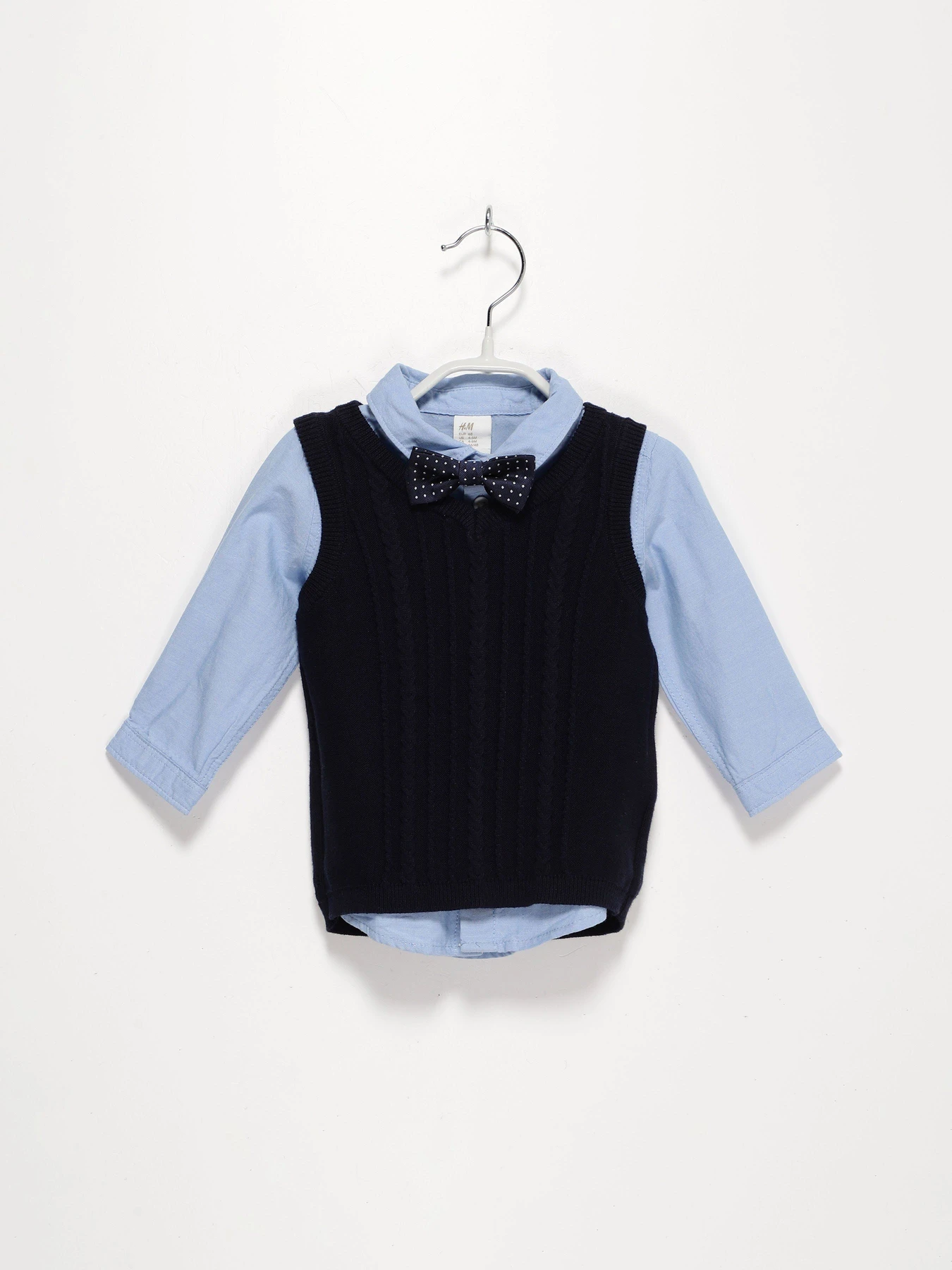 Костюмы H&M модель 0746313_синій з т.синім Костюмы H&M модель 0746313_синій з т.синім Фото