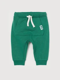Брюки H&M модель 0841544_зелений Фото