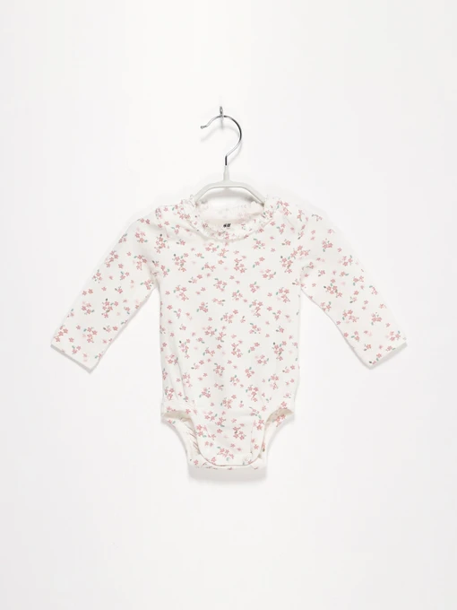 Одежда для младенцев H&M модель 0754108_білий комб. Фото