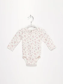 Одежда для младенцев H&M модель 0754108_білий комб. Фото