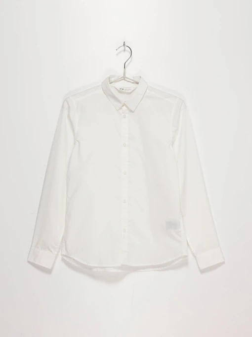 Рубашки H&M модель 07543440_білий Фото