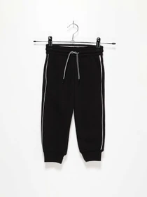 Брюки H&M модель 0754598_чорний з білим Фото