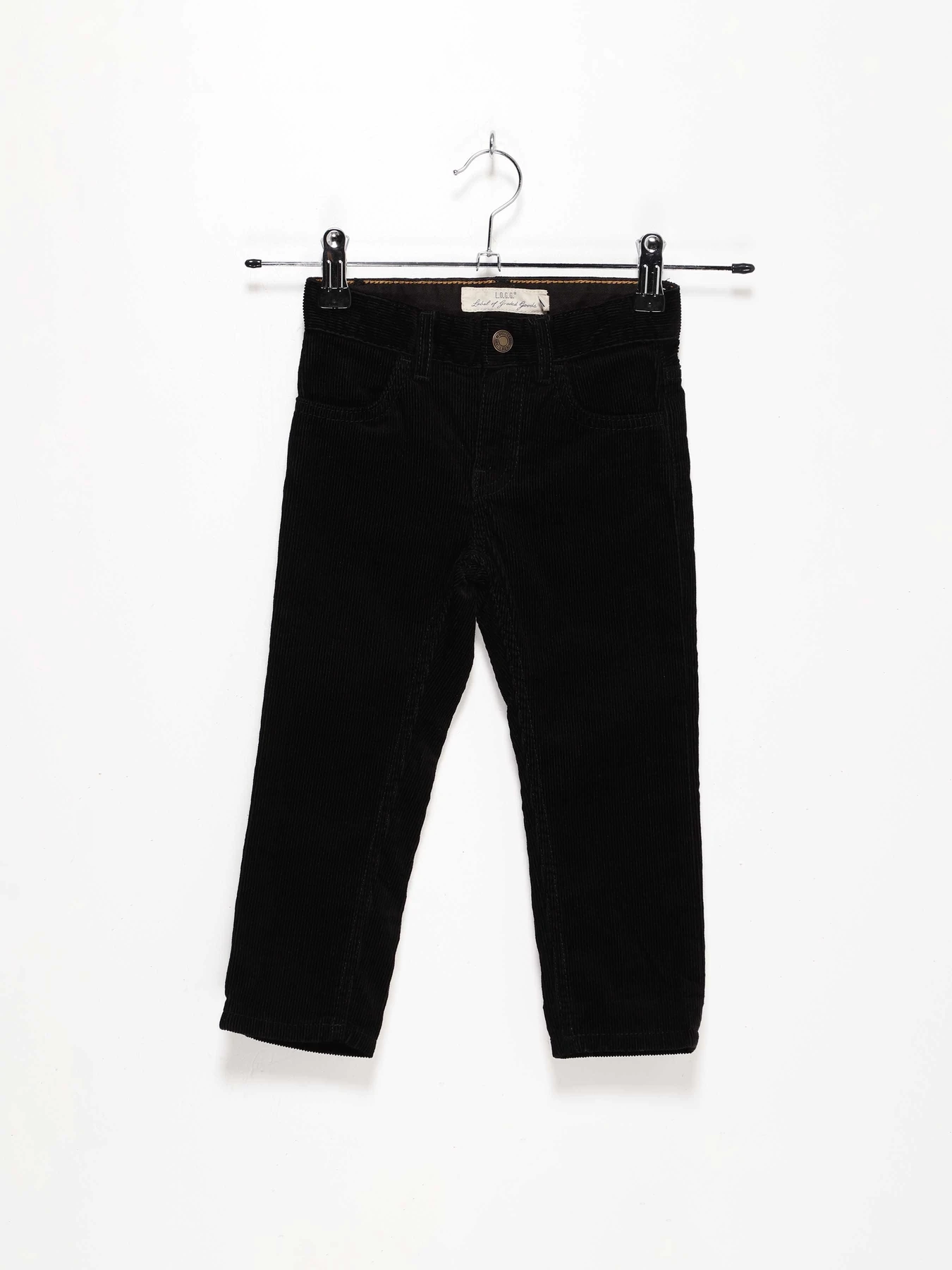 Брюки H&M модель 0755631_чорний Брюки H&M модель 0755631_чорний Фото