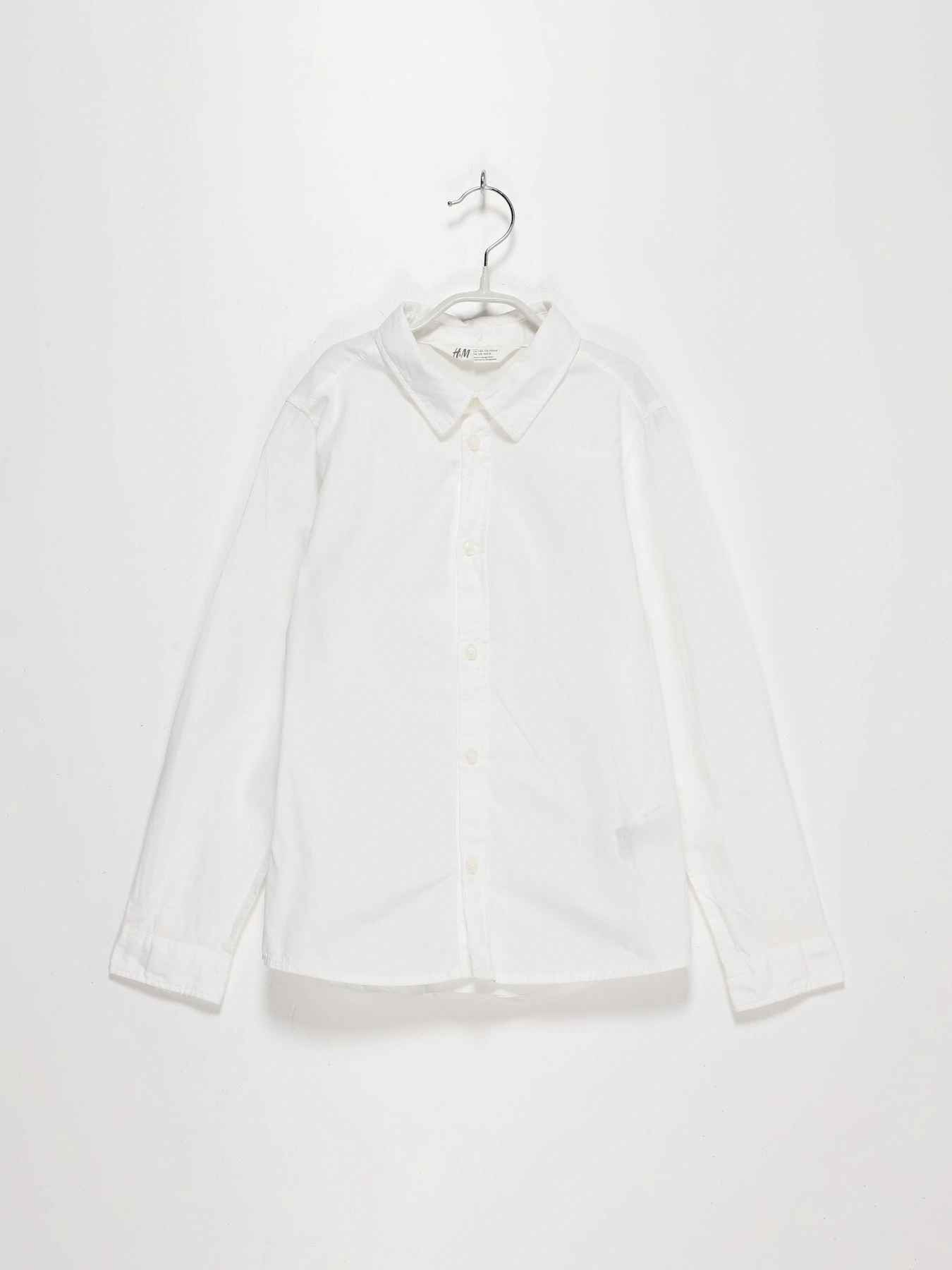Рубашки H&M модель 07556860_білий Рубашки H&M модель 07556860_білий Фото