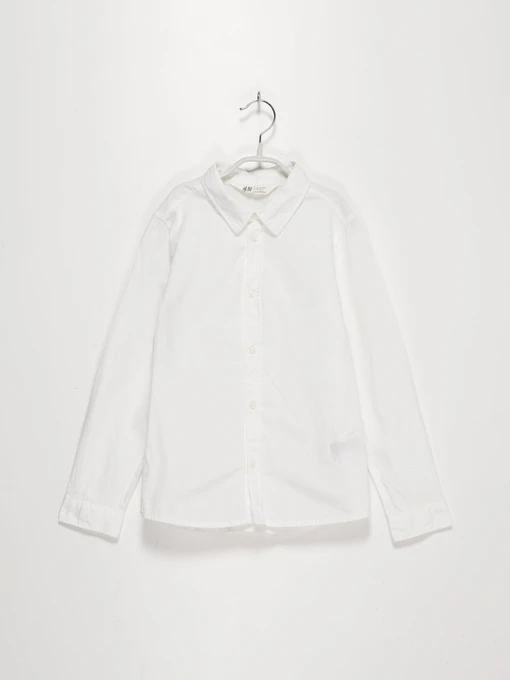 Рубашки H&M модель 07556860_білий Фото