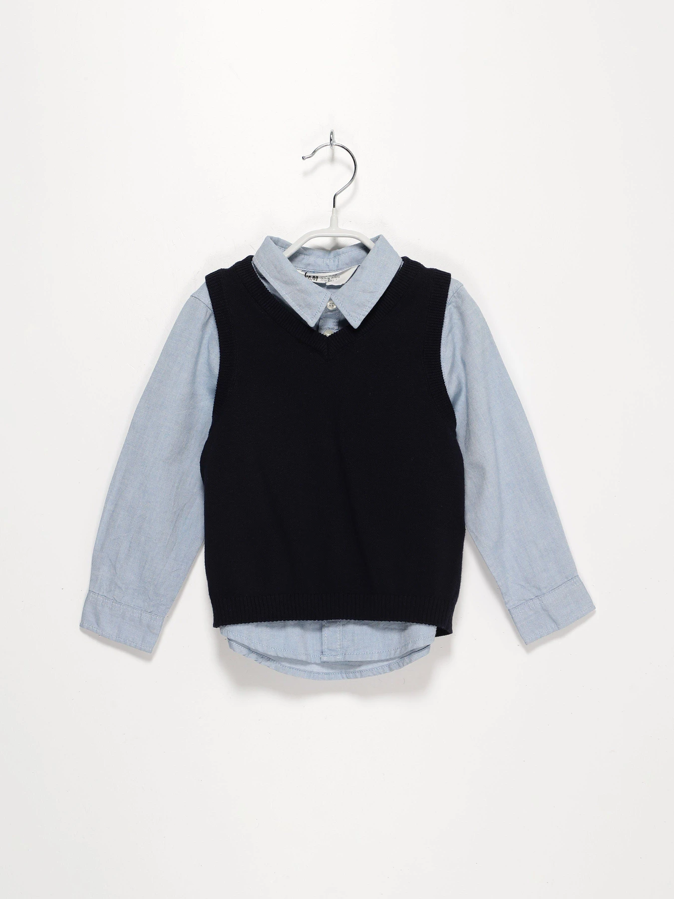 Костюмы H&M модель 07557120_синій з т.синім Костюмы H&M модель 07557120_синій з т.синім Фото