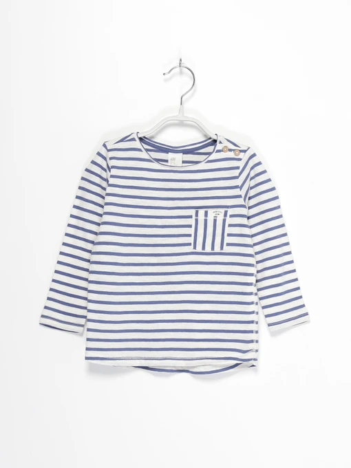 Худі та світшоти H&M модель 0767181_білий з синім Фото