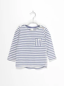 Худі та світшоти H&M модель 0767181_білий з синім Фото