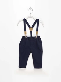 Брюки H&M модель 0768858_т.синій Фото