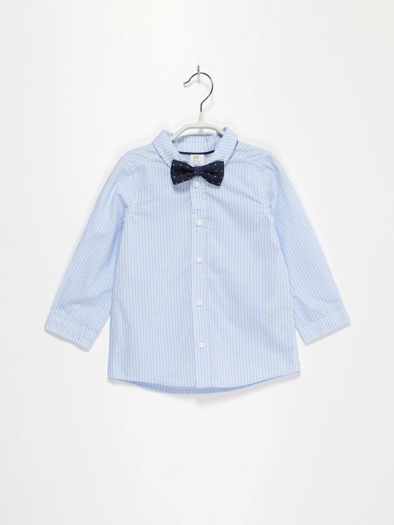 Рубашки H&M модель 07688582_синій комб. Рубашки H&M модель 07688582_синій комб. Фото
