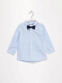 Рубашки H&M модель 07688582_синій комб. Фото