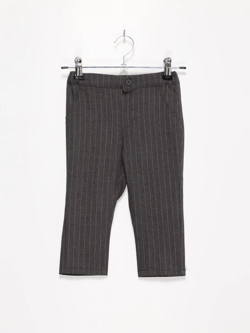 Брюки H&M модель 07756230_сірий комб. Фото