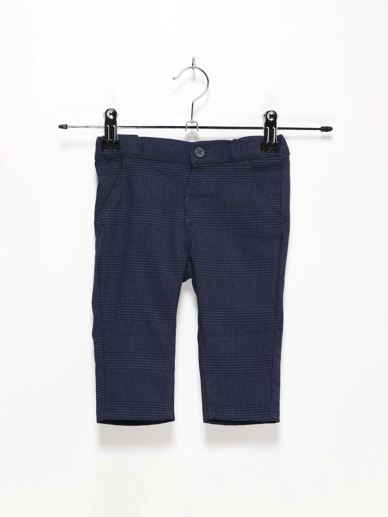 Брюки H&M модель 07756230_т.синій комб. Брюки H&M модель 07756230_т.синій комб. Фото