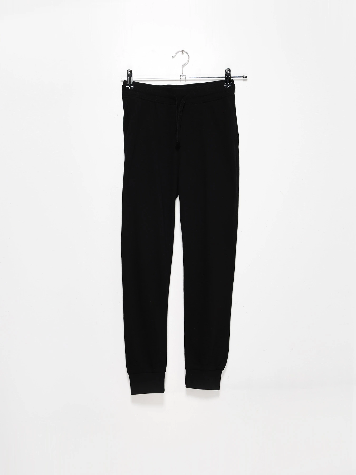 Брюки H&M модель 0738873_чорний Фото