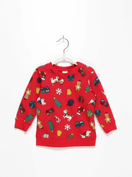 Одежда для младенцев H&M модель 07802864_червоний комб. Фото