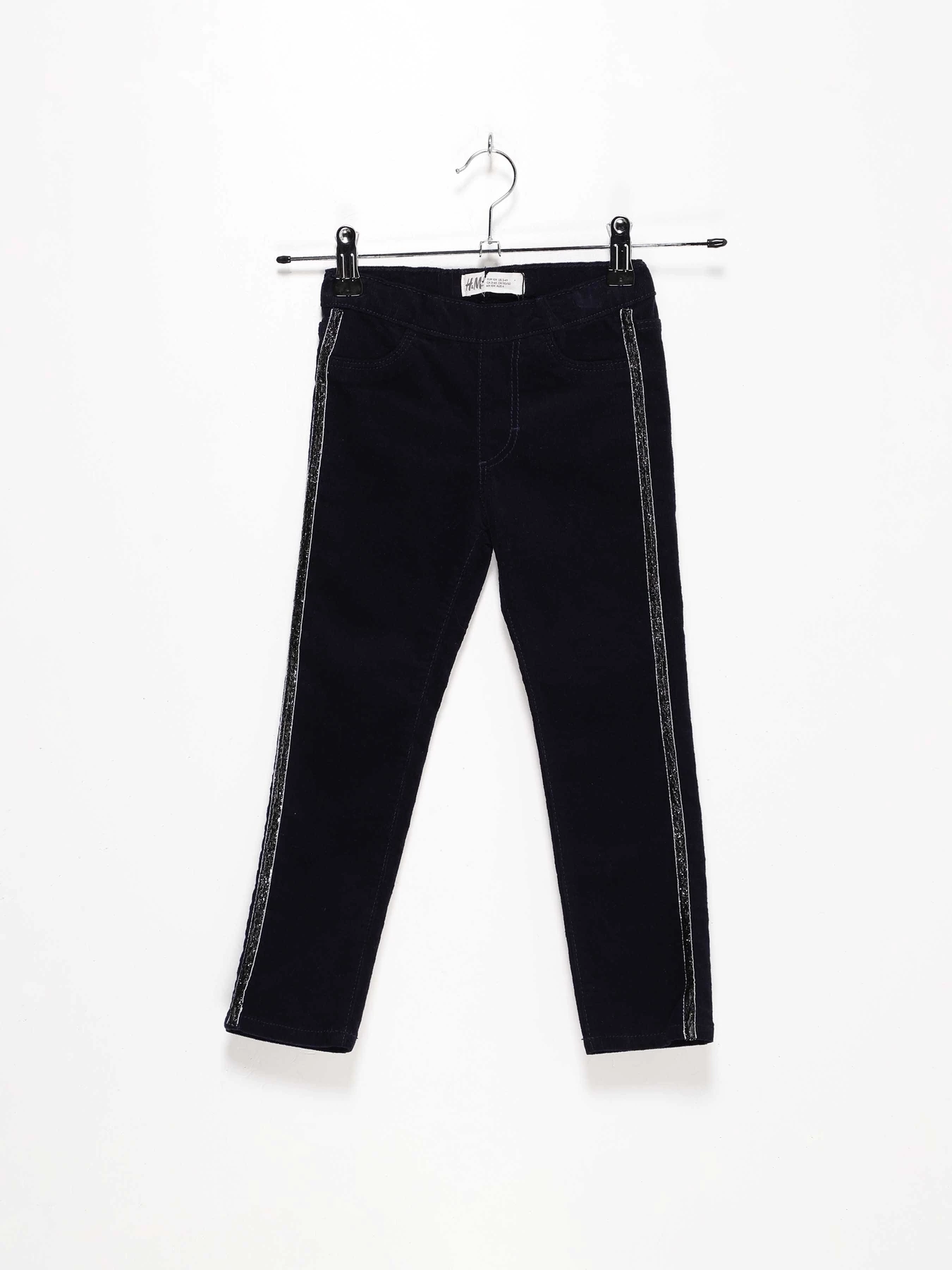 Брюки H&M модель 0781582_т.синій Фото