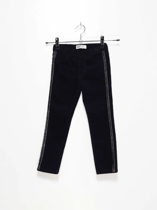 Брюки H&M модель 0781582_т.синій Фото