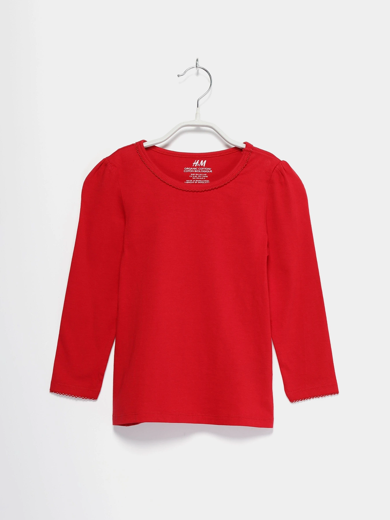 Худи и свитшоты H&M модель 0790248_червоний Фото