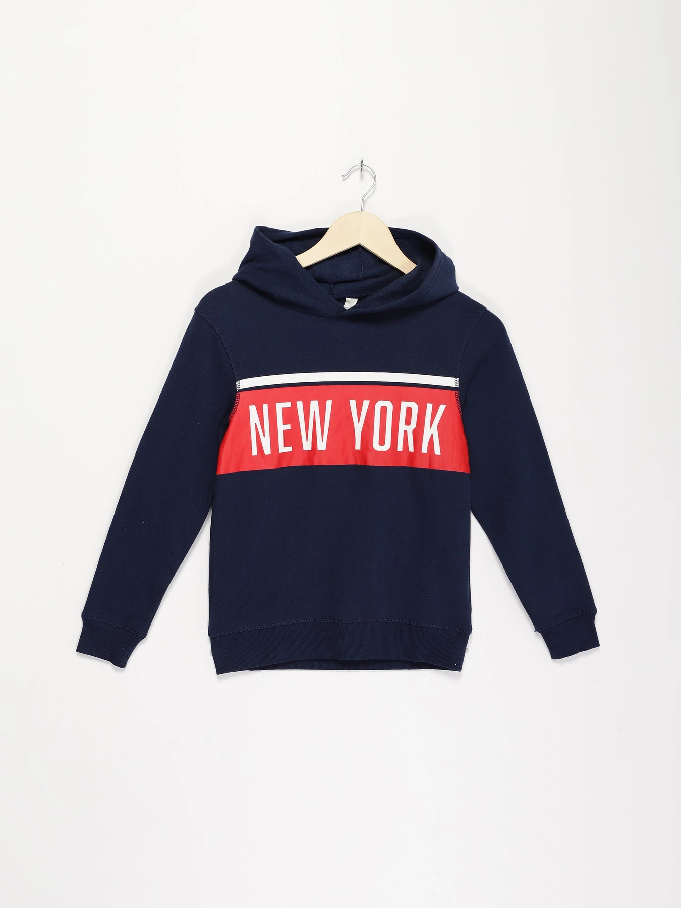 Худи и свитшоты H&M модель 0791487_т.синій комб. Фото