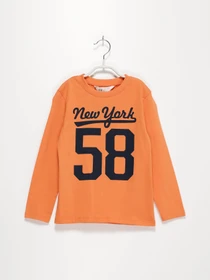Худі та світшоти H&M модель 0791496_помаранчевий з т.синім Фото