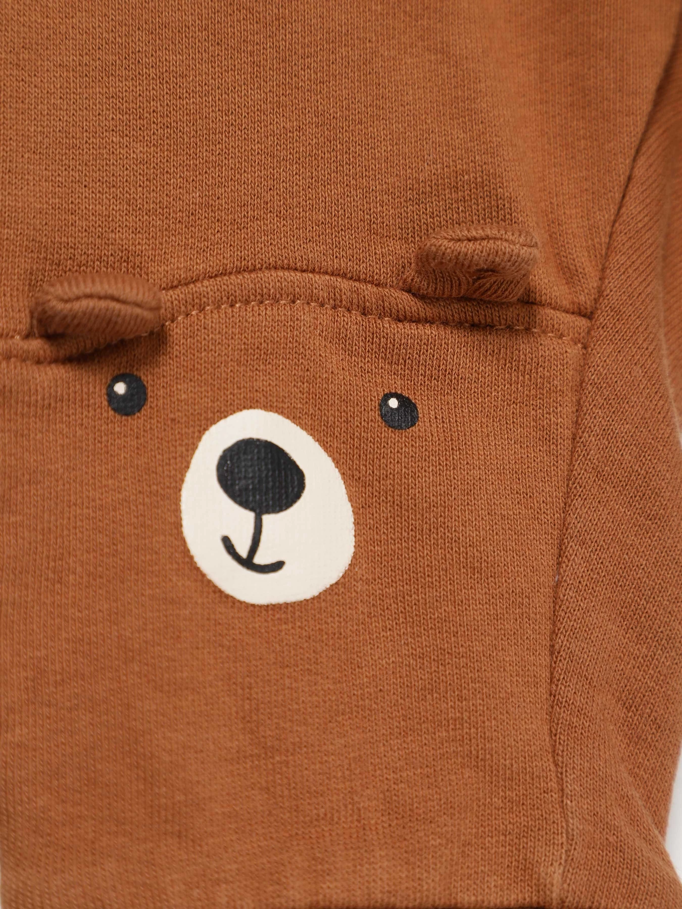Брюки H&M модель 07915892_коричневий комб. Фото