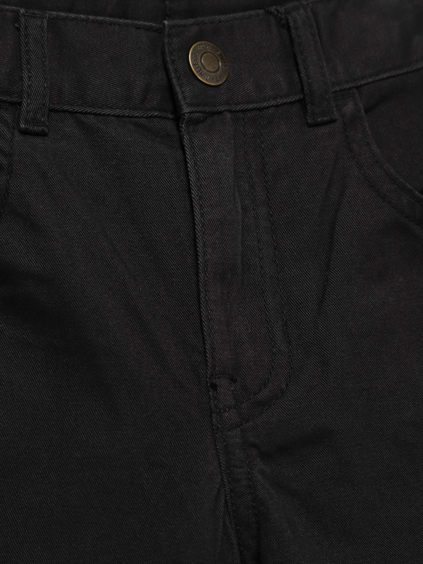 Брюки H&M модель 0801433_чорний Фото