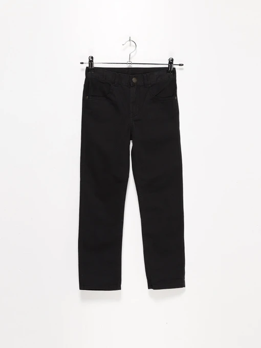 Брюки H&M модель 0801433_чорний Фото