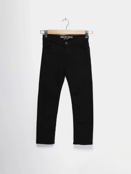 Брюки H&M модель 0801443_чорний Фото